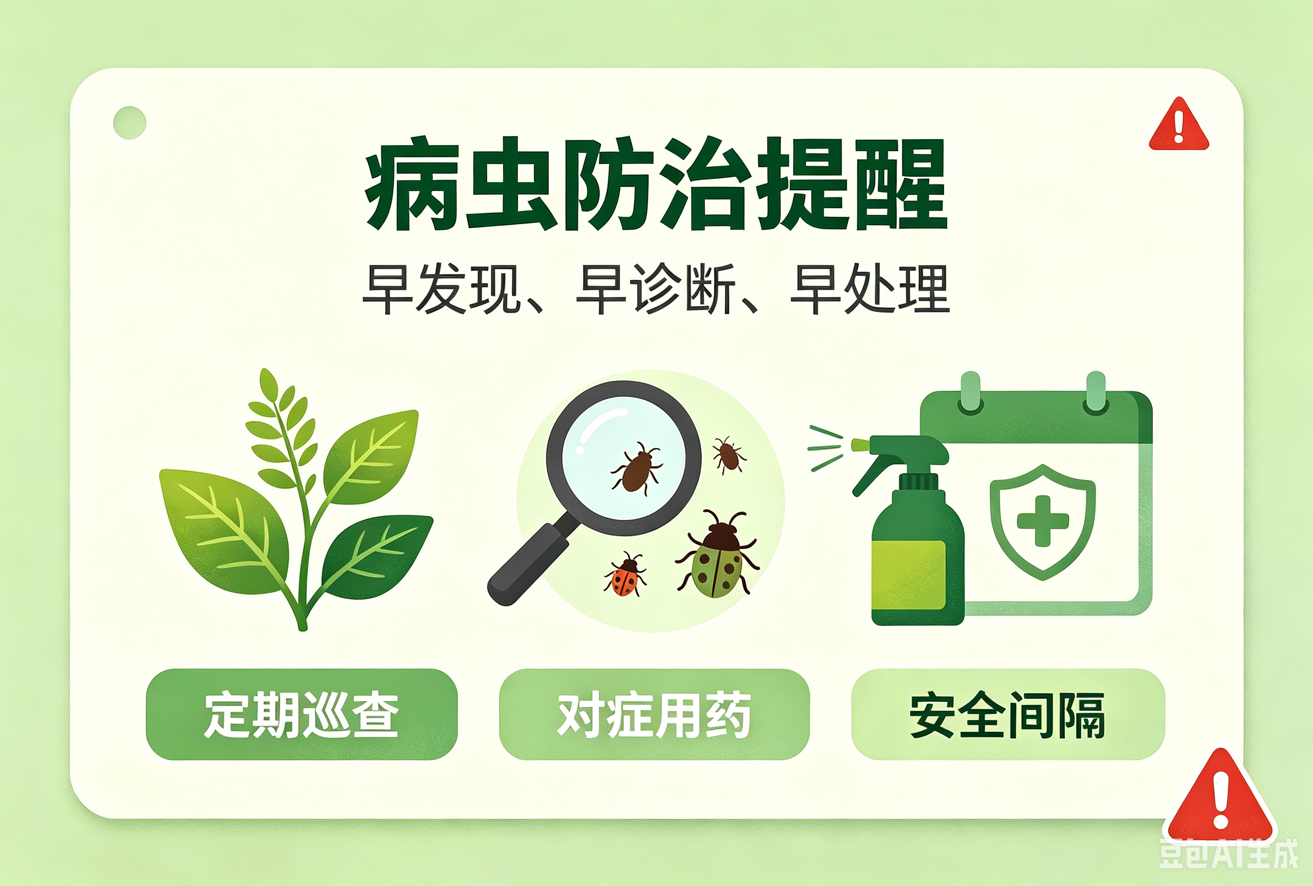蚜虫防治实拍